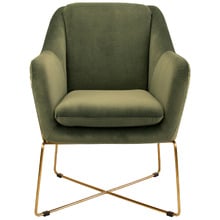 Dover Velvet Armchair